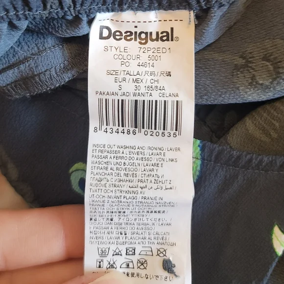 Desigual Floral Print Mono Robin Jumpsuit